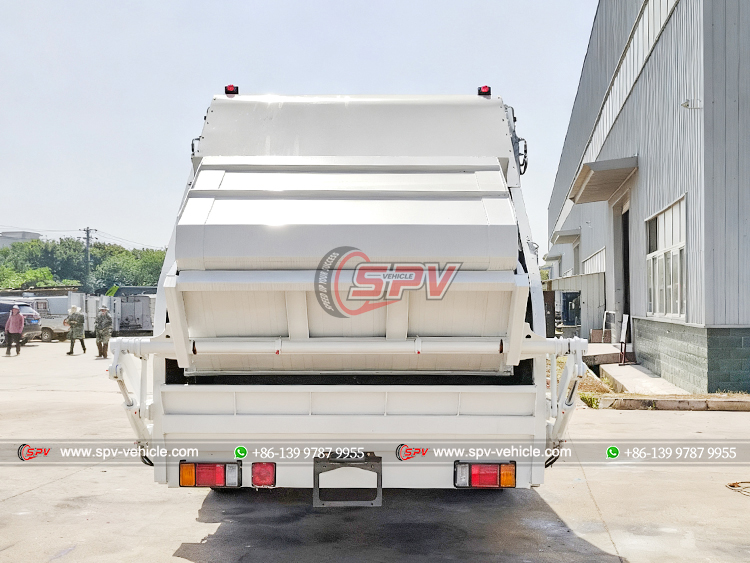 ISUZU GIGA 4x2 Rubbish Compactor Truck - Rear Side